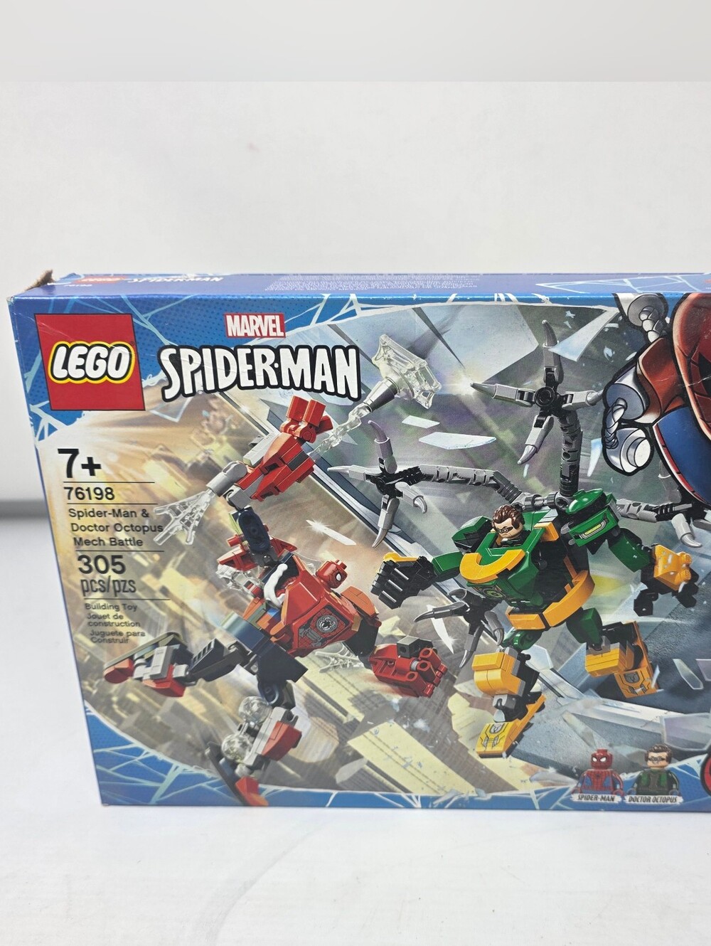 LEGO Super Heroes: Spider-Man & Doctor Octopus Mech Battle (76198) New Opened